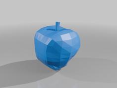 Realistic Apple 3D Printer Model