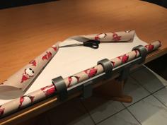 Wrapping-Paper-Holder / Geschenkpapierhalter 3D Printer Model