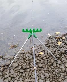 Fishing Rod Support Tripod 3D Printer Model