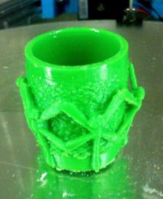 Dragonfly Cup 3D Printer Model