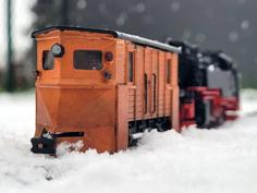 H0m 1000mm Narrow Gauge Snowplow 99-01-99 (1/87 Scale) 3D Printer Model