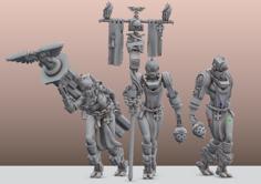 ByteMe Servitors (Happy 500 Followers) 3D Printer Model