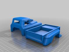 57 Chevy Blown Scx24 3D Printer Model