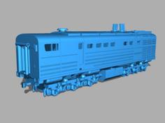 3TE10M Diesel Locomotive 3D Printer Model