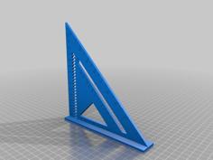 Speed Square Notched 3D Printer Model