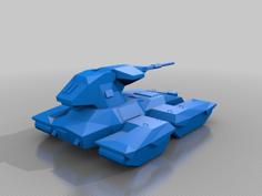 Halo Scorpion Tank 3D Printer Model