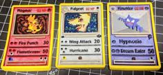 3D Printable Pokemon Cards (Part 2) 3D Printer Model