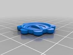 Focus Knob For Oculus Rift 3D Printer Model