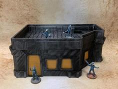 Modular Sci-Fi Hab Unit (Standard Scale) 3D Printer Model