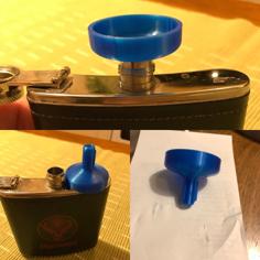 Funnel For Hip Flask 3D Printer Model