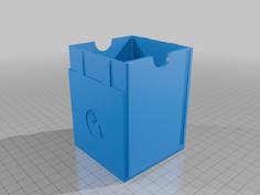 Magic The Gathering (MTG) Commander Box 3D Printer Model