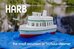 HARB – The Small Excursion Or Harbour Steamer 3D Printer Model