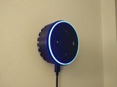 Amazon Echo Dot Wall Mount ( Low Profile ) 3D Printer Model