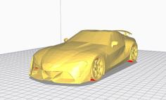 2018/2019 Toyota Supra (A90) 3D Printer Model