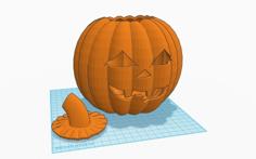 Carved Pumpkin Jack O’ Lantern 3D Printer Model