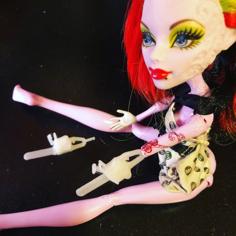 Monster High Chainsaw Arm 3D Printer Model