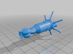 Tramp Class Dropship 3D Printer Model