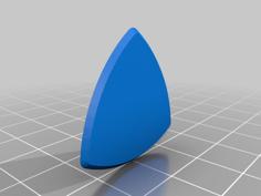 Guitar Pick 2mm 3D Printer Model