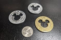 Keep Moving Forward – Mickey Token 3D Printer Model