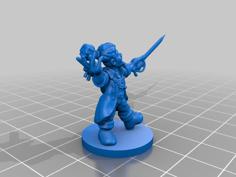 Gnome Bard 3D Printer Model