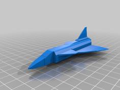 SAAB J37 Viggen 3D Printer Model