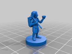 Gnome, Deep (Snirfneblin) Female 3D Printer Model