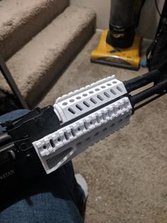 Lower Handguard CYMA AK-74M Airsoft 3D Printer Model