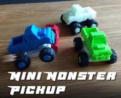 Mini Monster Pickup 3D Printer Model