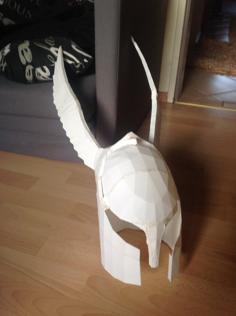 Dark Souls Silver Knight Helmet 3D Printer Model