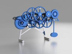 Fully 3D Printed Mechanical Clock 3D Printer Model