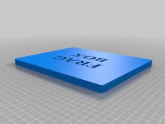 Frag Box 3D Printer Model