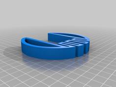 Doorstop Snap-on 3D Printer Model