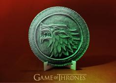 Game Of Thrones Coin 3D Printer Model