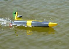 Speed Boat 3 RC 3D Printer Model