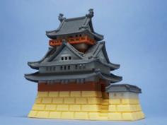 Gifu Castle 3D Printer Model