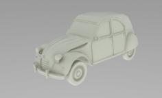 Citroën 2CV 3D Printer Model