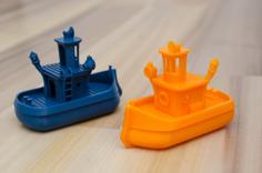 Bathtub Boat (visual Benchy) 3D Printer Model