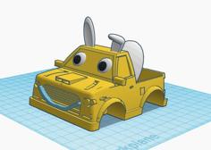 Rabbit Truck (Remix) 3D Printer Model