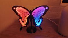 Neopixel Butterfly With WLED 3D Printer Model