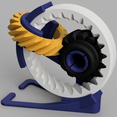 Gears Art 3D Printer Model