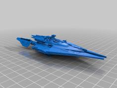 Kitbash – Sentinel Class Dreadnought 3D Printer Model