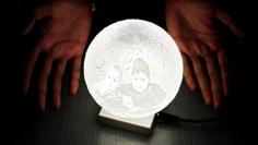 DIY Photo Moon Lamp 3D Printer Model