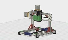 Compact CNC PCB Drilling And More 3D Printer Model