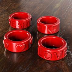 Love Heart Rings 3D Printer Model