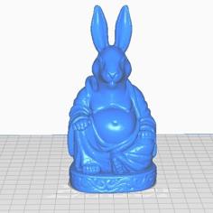 Bunny Buddha (Animal Collection) 3D Printer Model