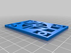 Skateboard Spacer 3D Printer Model