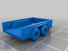 N Scale Trailer 3D Printer Model