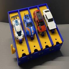 The 1/64 Diecast Car N-Lanes Starter Box 3D Printer Model