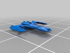 Star Trek – Klingon Mat’Ha Class Raptor 3D Printer Model