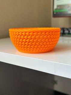 WİCKER BASKET 3D Printer Model